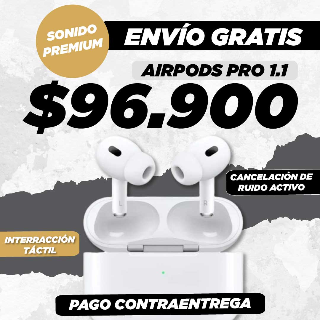 AIRPODS PRO 1.1 + ENVÍO GRATIS 🎁